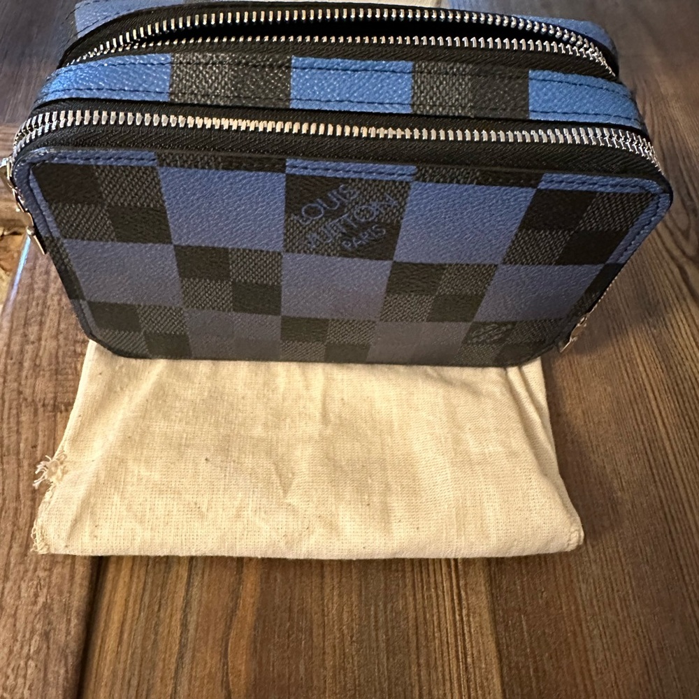 Louis Vuitton Blue and Black Limited Edition Crossbody/Shoulder Bag